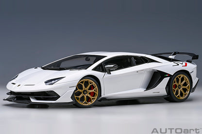 Lamborghini Aventador SVJ Bianco Asopo