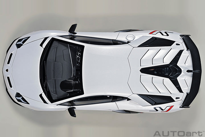 Lamborghini Aventador SVJ Bianco Asopo