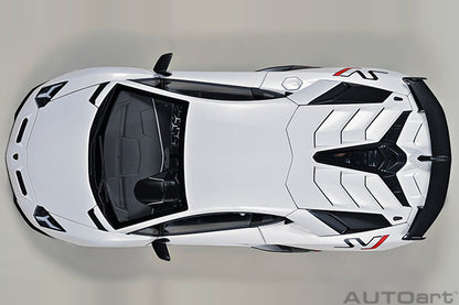 Lamborghini Aventador SVJ Bianco Asopo