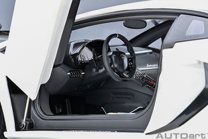 Lamborghini Aventador SVJ Bianco Asopo