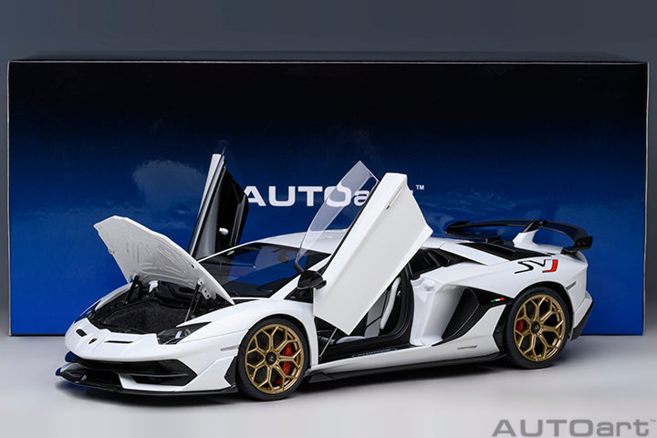 Lamborghini Aventador SVJ Bianco Asopo