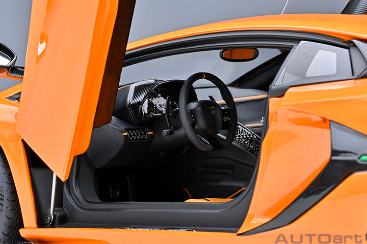 Lamborghini Aventador SVJ Arancio Atlas Pearl Orange