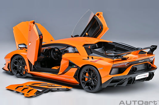 Lamborghini Aventador SVJ Arancio Atlas Pearl Orange