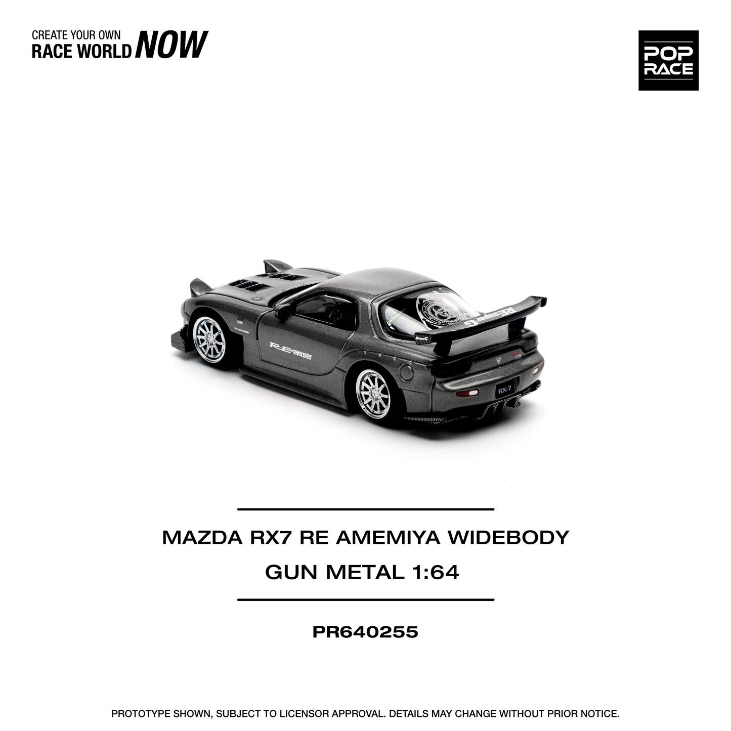 Mazda RX7 Re-Amemiya Gun-Metal