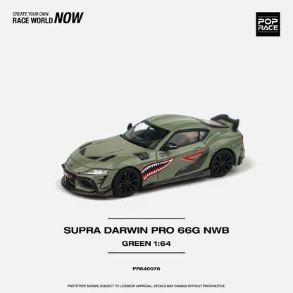 Toyota Supra A90 Darwin Pro 66G NWB Green