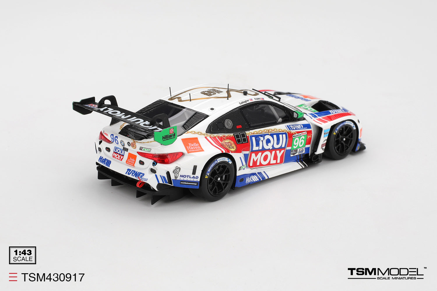 BMW M4 GT3 Evo No.96 Turner Motorsport 2025 IMSA Long Beach Gp