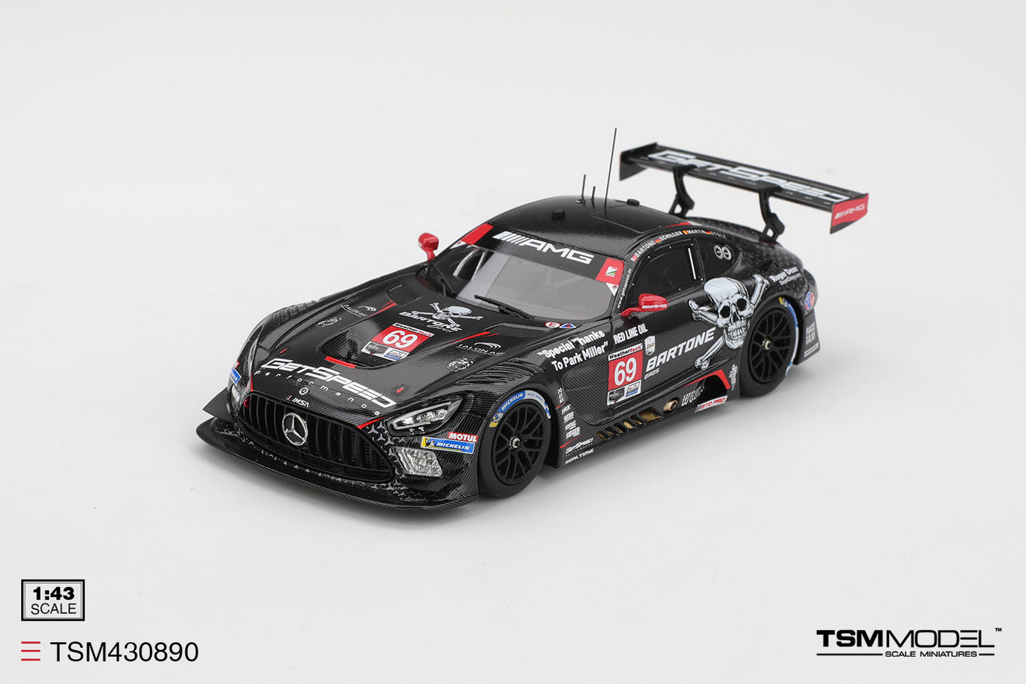 Mercedes-amg GT3 Evo No.69 Getspeed 2025 IMSA Daytona 24 Hrs