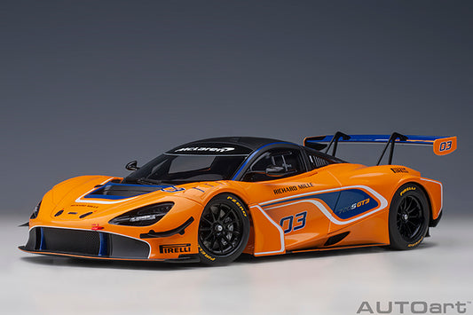 McLaren 720S GT3 No.3 Orange