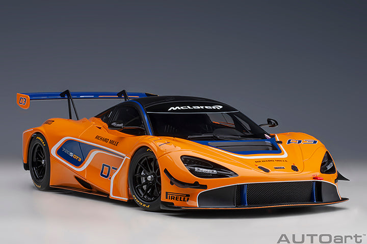 McLaren 720S GT3 No.3 Orange