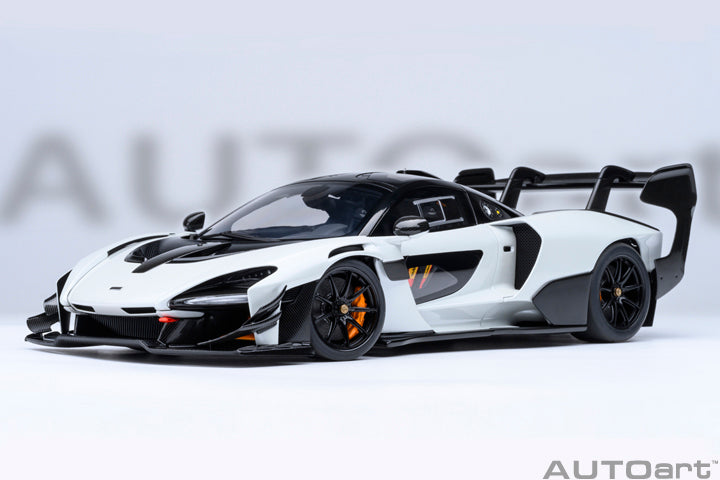 McLaren Senna GTR Silica White