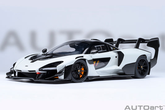 McLaren Senna GTR Silica White
