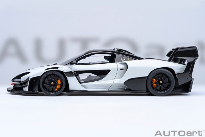 McLaren Senna GTR Silica White