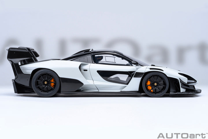 McLaren Senna GTR Silica White