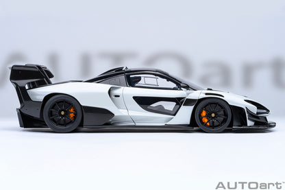 McLaren Senna GTR Silica White