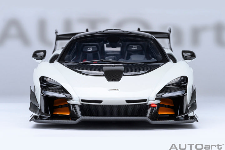 McLaren Senna GTR Silica White
