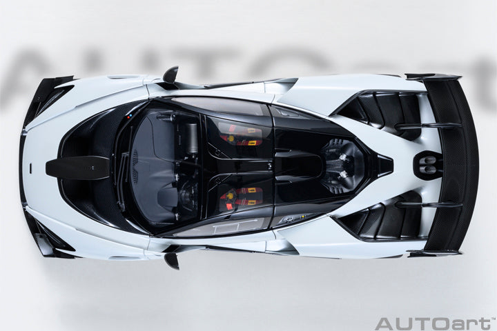 McLaren Senna GTR Silica White