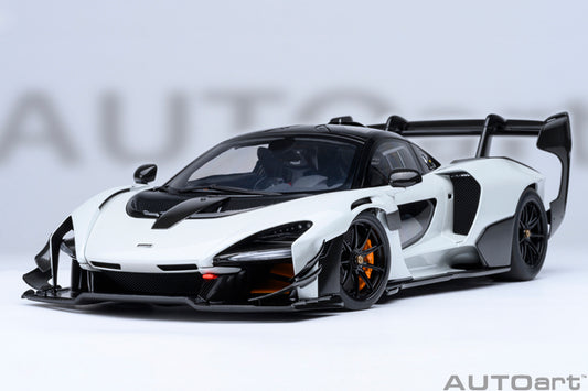 McLaren Senna GTR Silica White