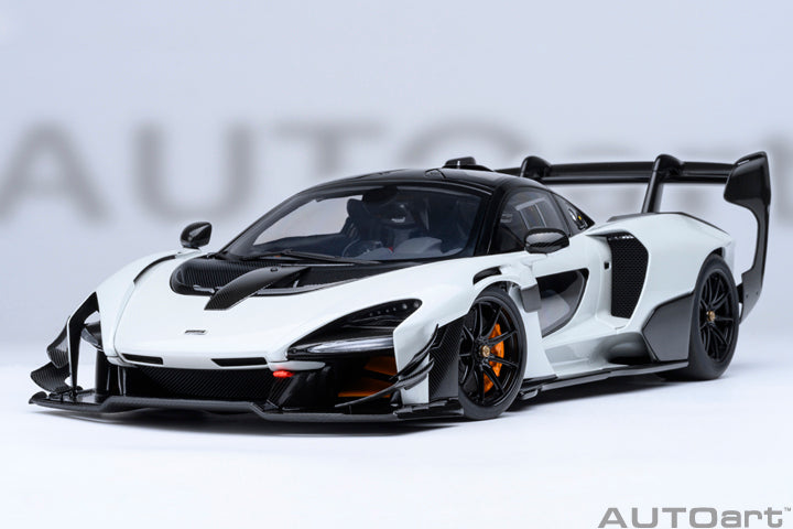 McLaren Senna GTR Silica White