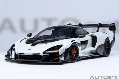 McLaren Senna GTR Silica White