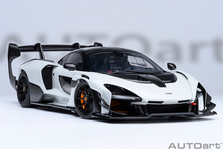 McLaren Senna GTR Silica White