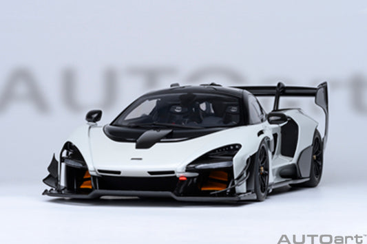 McLaren Senna GTR Silica White