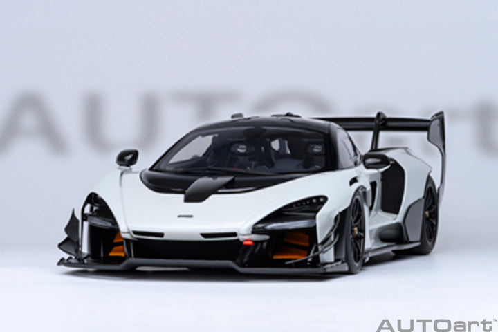 McLaren Senna GTR Silica White