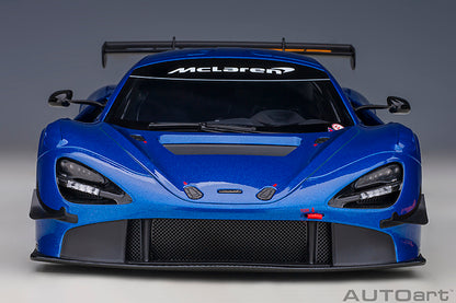 McLaren 720S GT3 Azure Blue