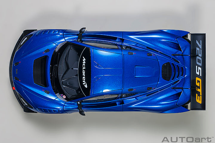 McLaren 720S GT3 Azure Blue