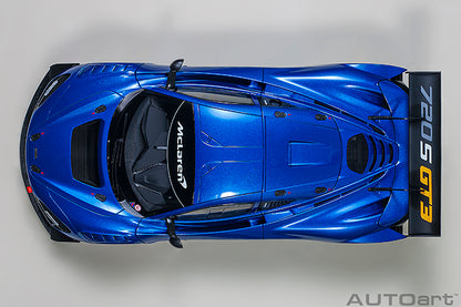 McLaren 720S GT3 Azure Blue