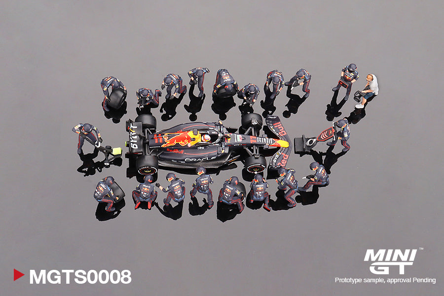 Oracle Red Bull RB18 No.11 S.Pérez Abu Dhabi GP F1 Pit Crew Set