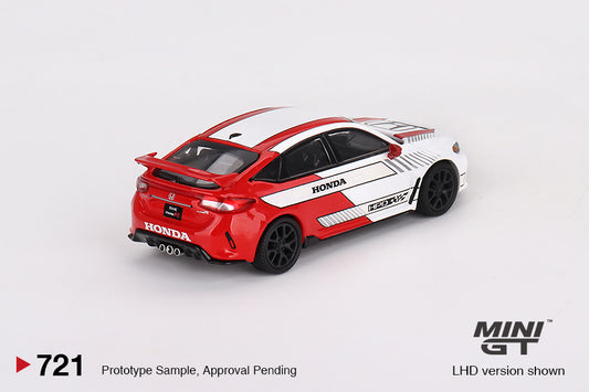 Honda Civic Type R No.2 2023 Pace Car White