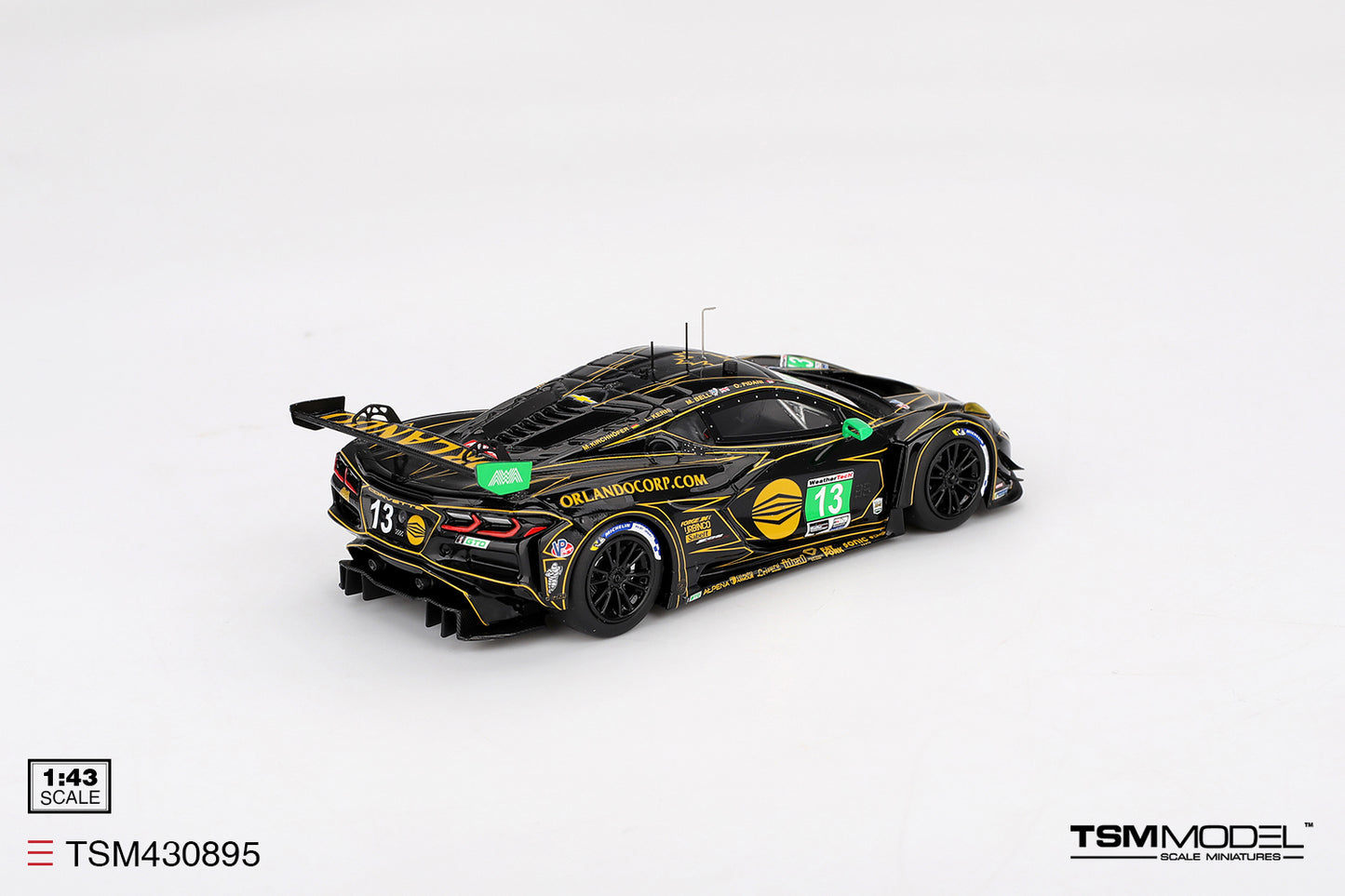 Chevrolet Corvette Z06 GT3.R No.13 AWA Racing IMSA