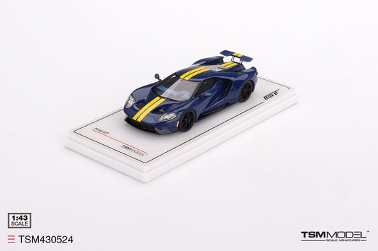 Ford GT Sunoco Blue with Yellow Stripe