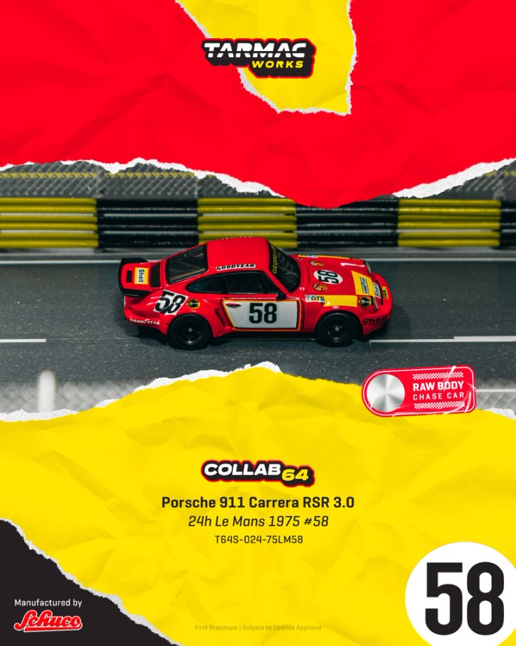 Porsche 911 Carrera RSR 3.0 No.58 Fitzpatrick/v. Lennep