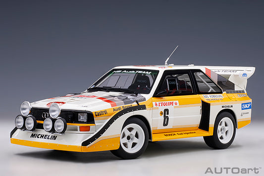 Audi Quattro S1 No.6 Rally Monte Carlo 1986
