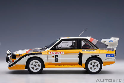 Audi Quattro S1 No.6 Rally Monte Carlo 1986