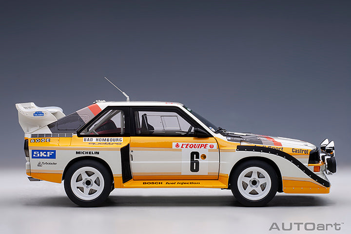 Audi Quattro S1 No.6 Rally Monte Carlo 1986