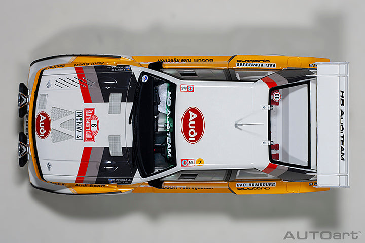 Audi Quattro S1 No.6 Rally Monte Carlo 1986