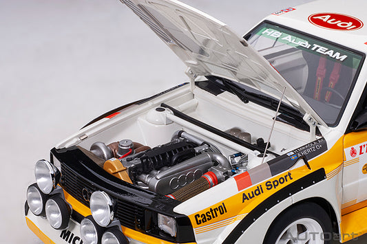 Audi Quattro S1 No.6 Rally Monte Carlo 1986