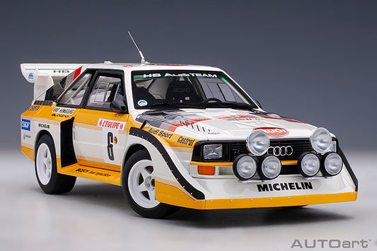 Audi Quattro S1 No.6 Rally Monte Carlo 1986
