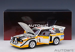 Audi Quattro S1 No.6 Rally Monte Carlo 1986