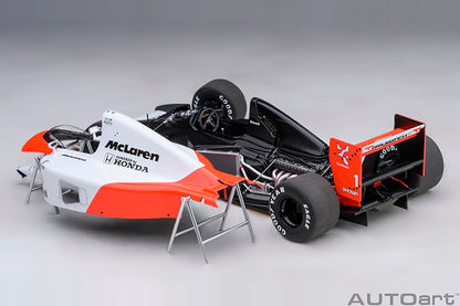 McLaren Honda MP4/6 No.1 A.Senna Japanese GP