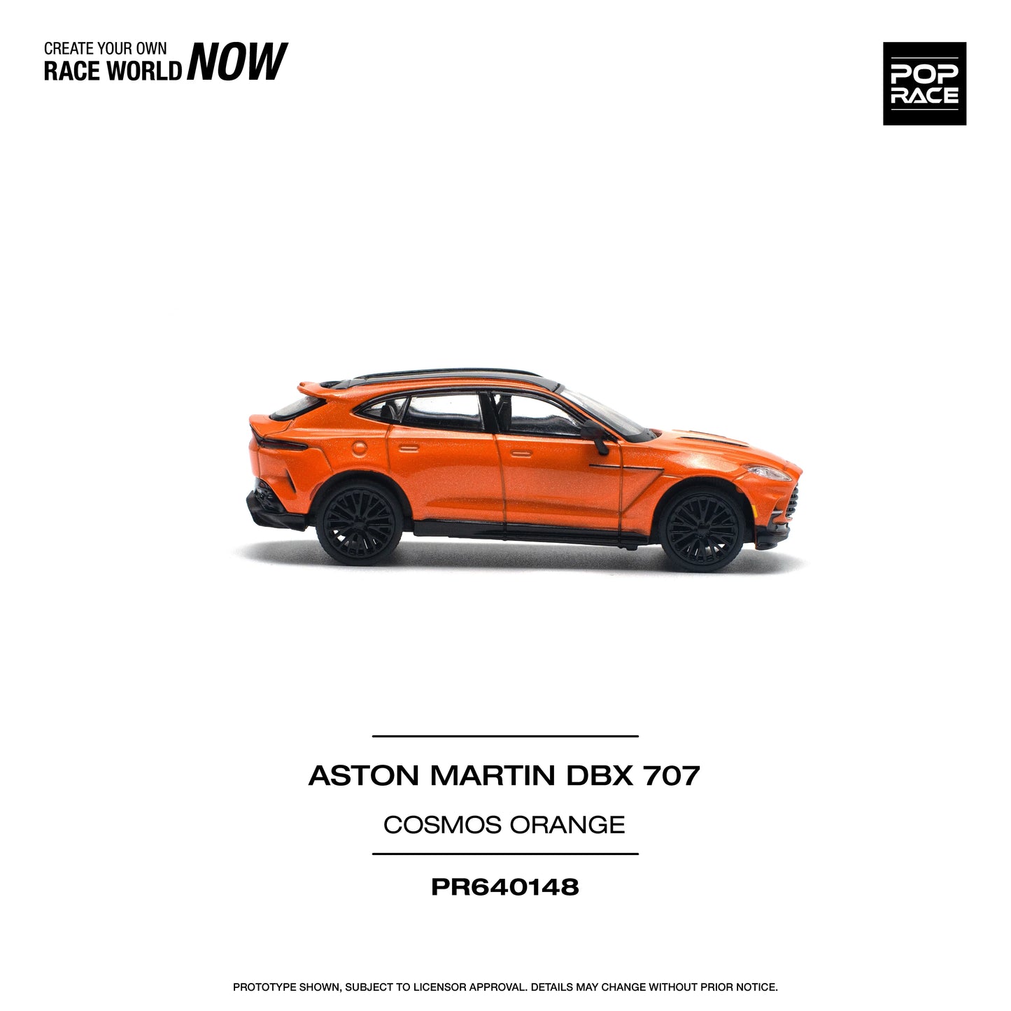Aston Martin DBX 707 Cosmos Orange