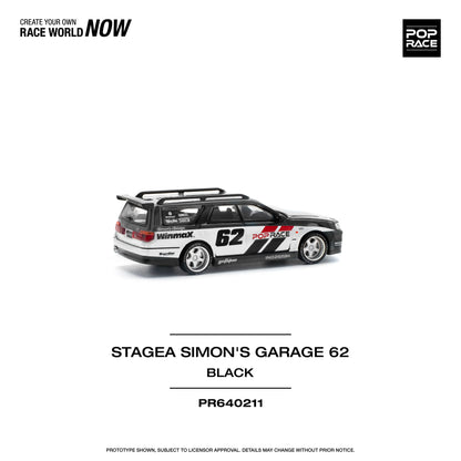 Nissan Stagea Simon's Garage #62 Black