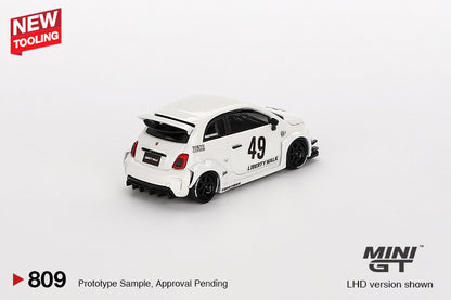 LB-Works x Abas Works Abarth 595 Gara White