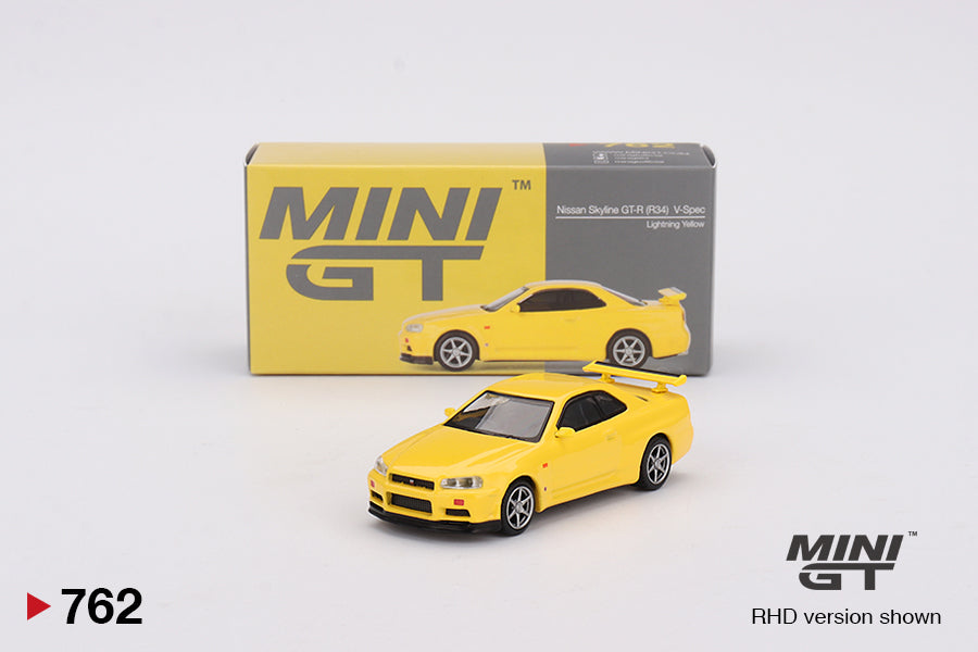 Nissan Skyline GT-R (R34) V-Spec Lightning Yellow
