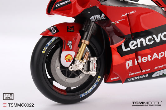 Ducati Desmosedici GP22 No.43 Ducati Lenovo Team MotoGP