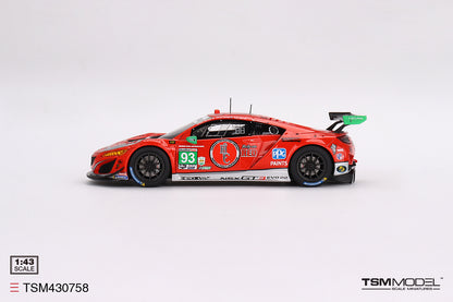 Acura NSX GT3 Evo22 No.93 Racers Edge Motorsports W/Weathers IMSA