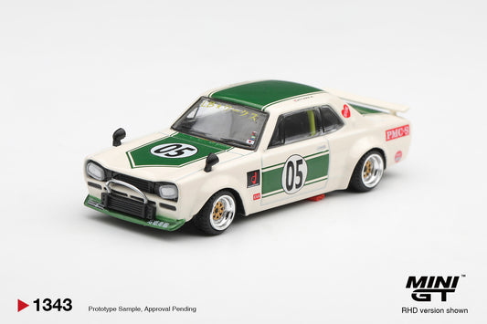 Nissan Skyline LB-Works Hakosuka White/Green