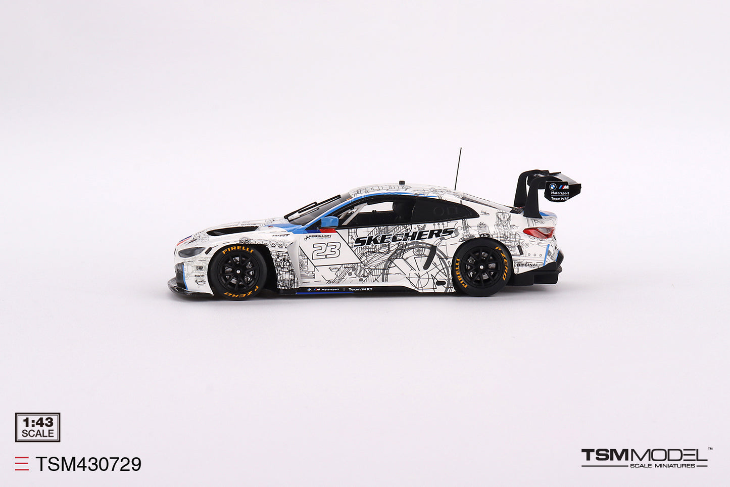 BMW M4 GT3 No.23 BMW M Team WRT Test Livery